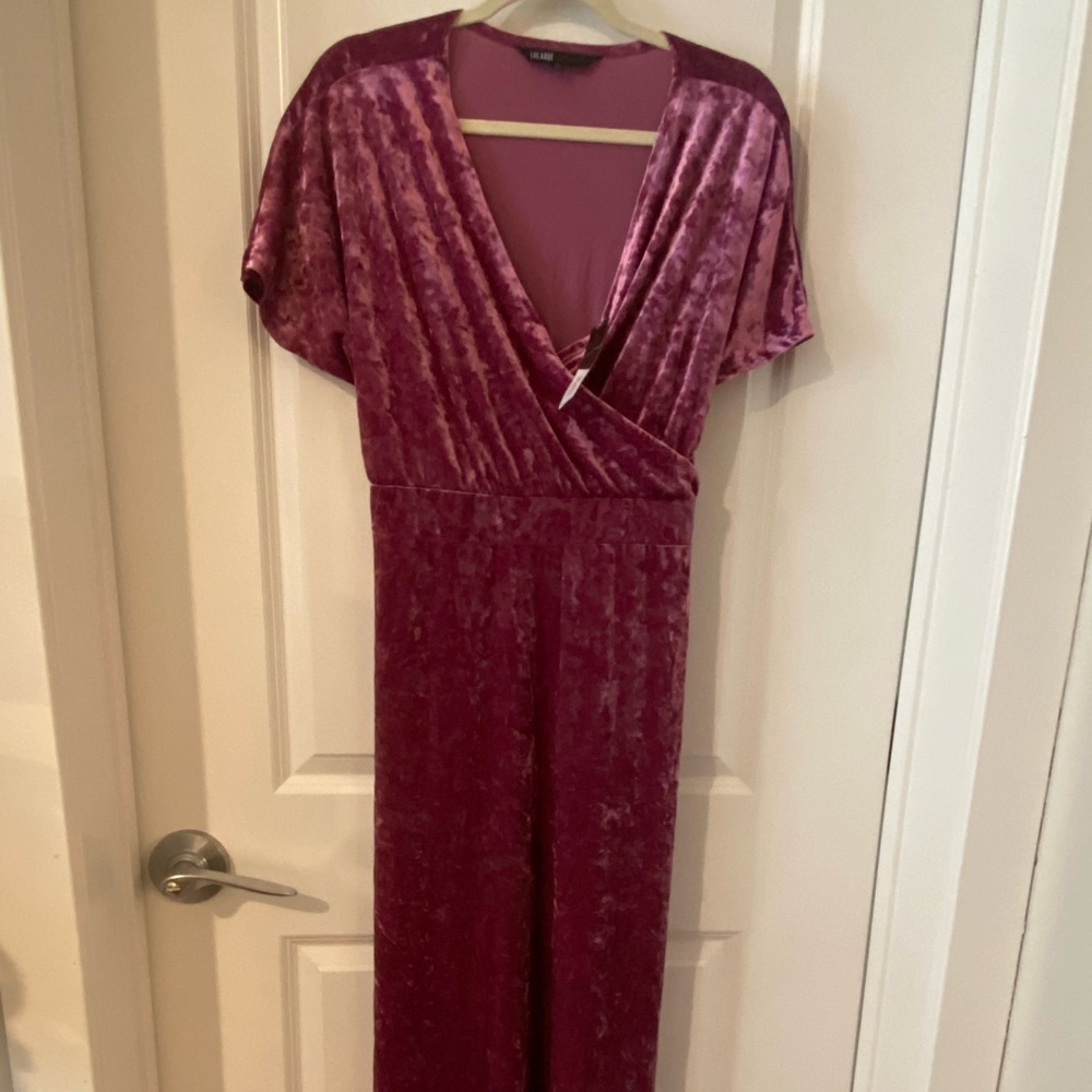 Lularoe XL - Pink Elegant Noelle Maxi Dress